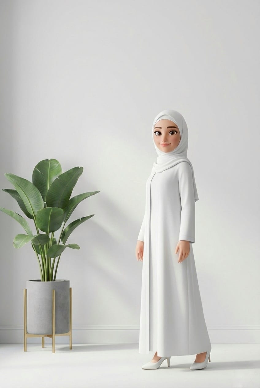 Shameela Outfit Attire Illustration